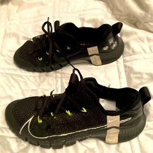 Nike size 10, Free Metcon 3, Black